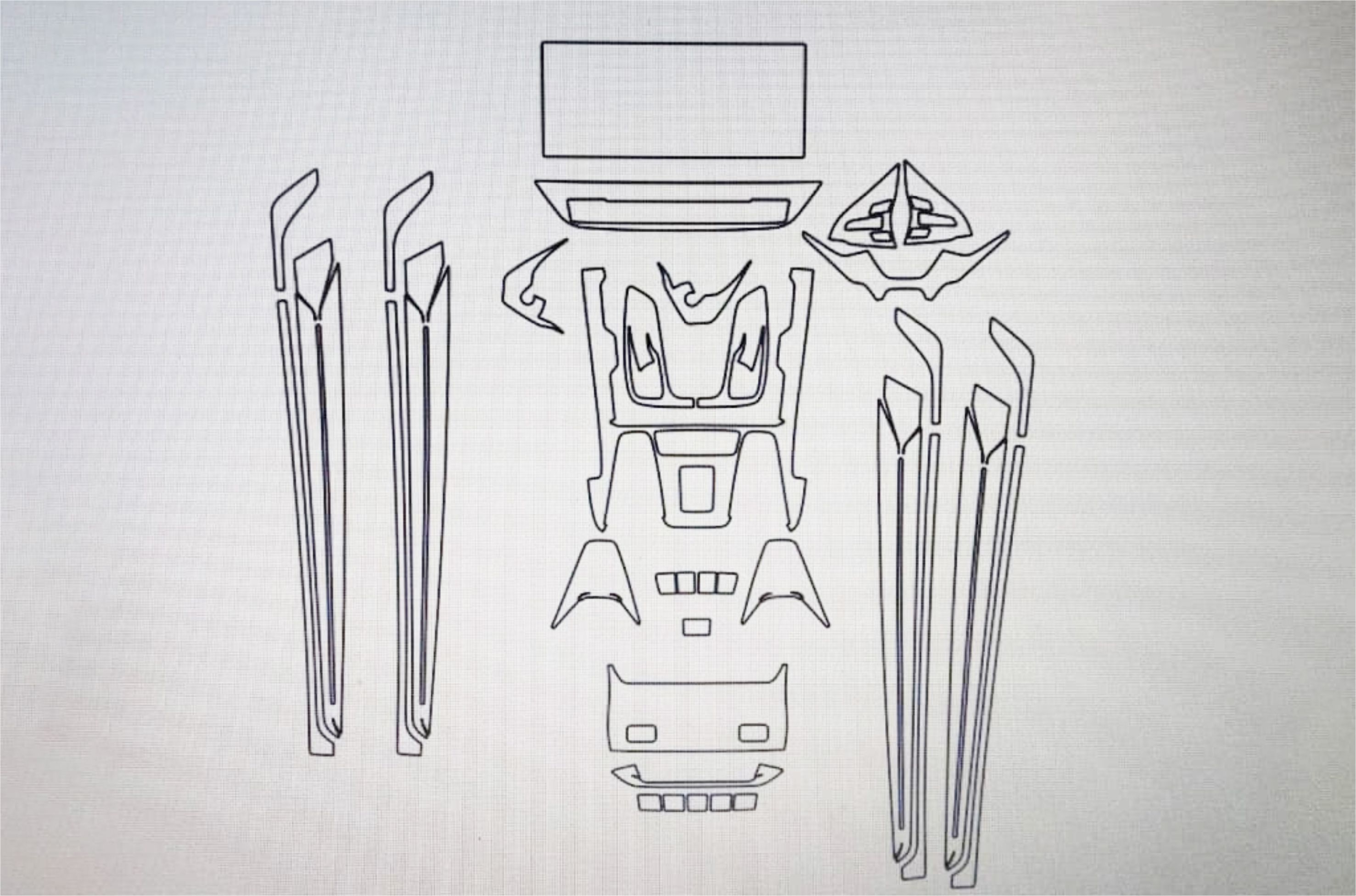 MG Majestor Interior Precut