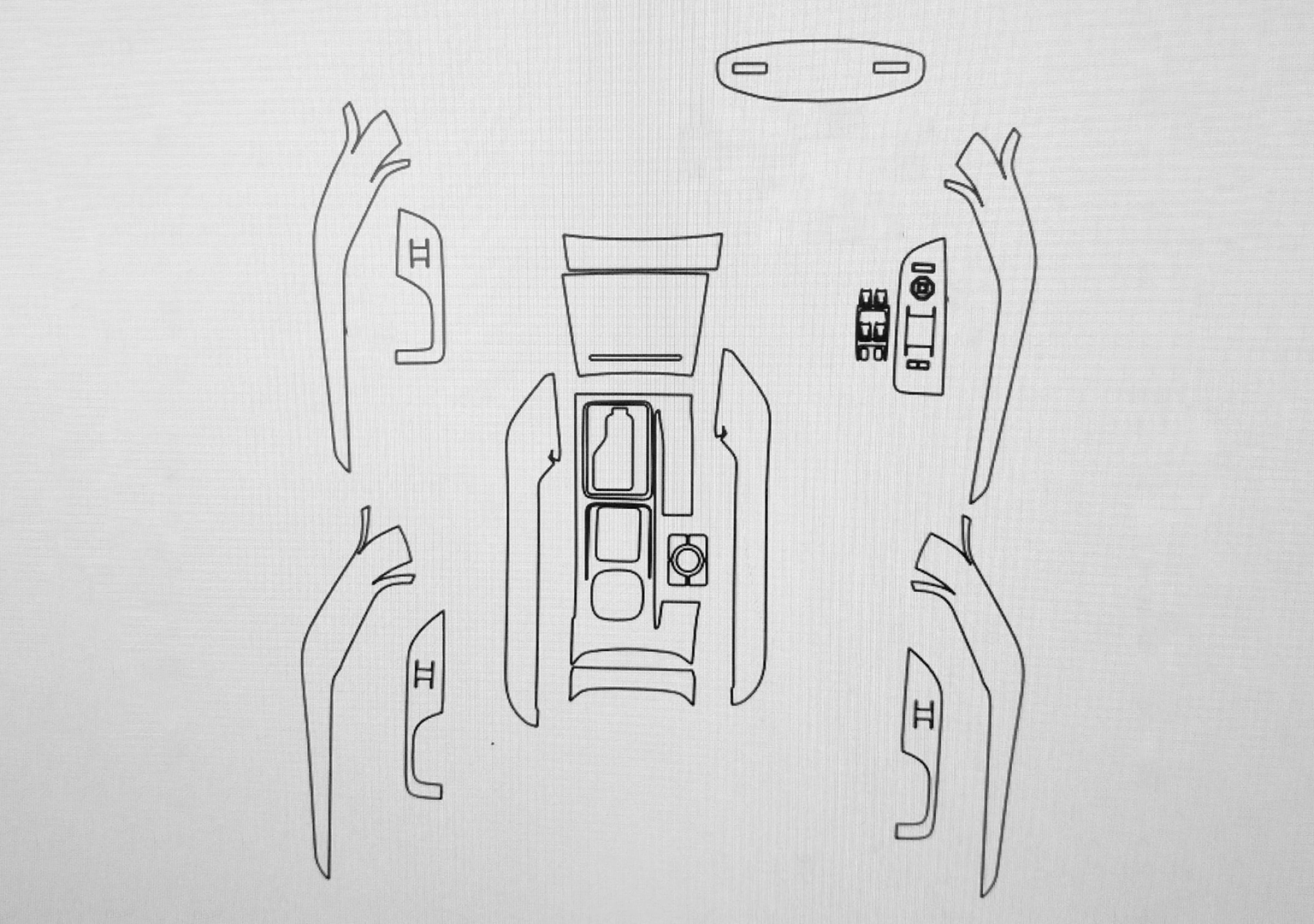 MG Majestor Interior Precut