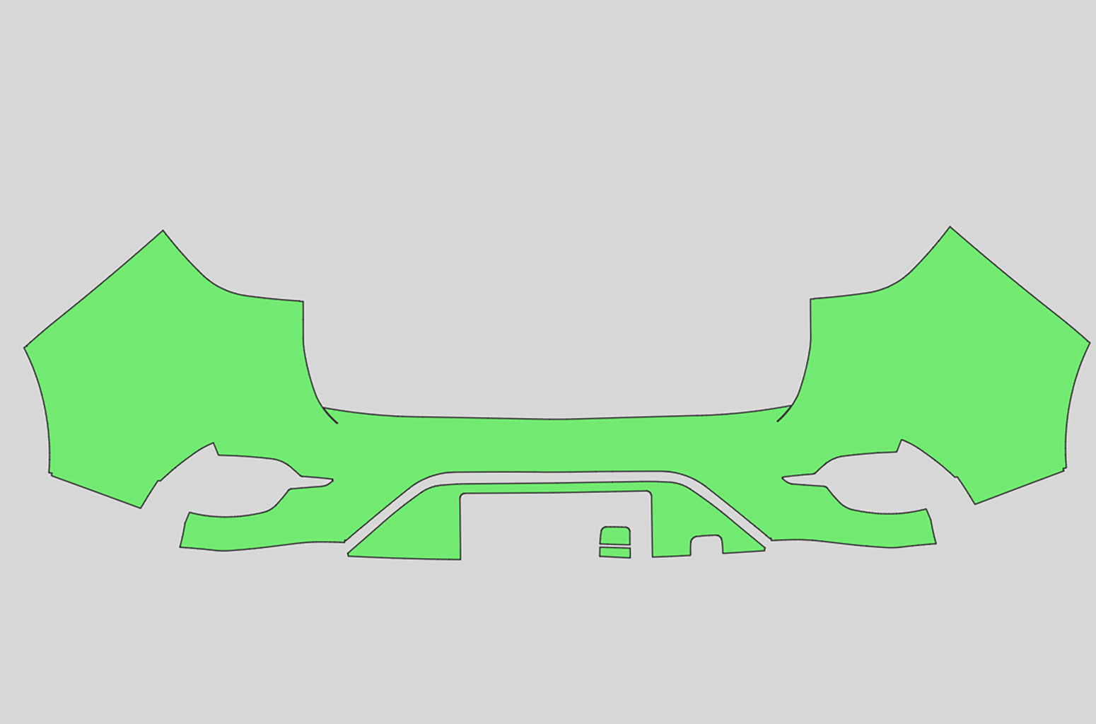 MG ZS Exterior Precut