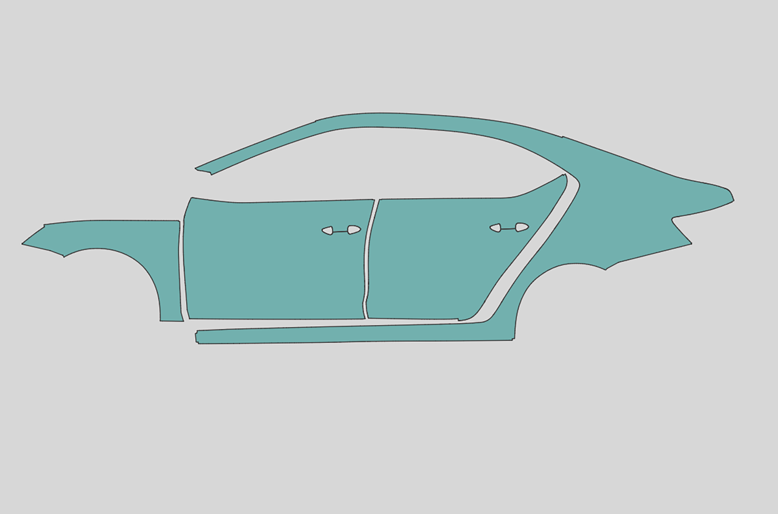 Skoda Octavia Exterior Precut