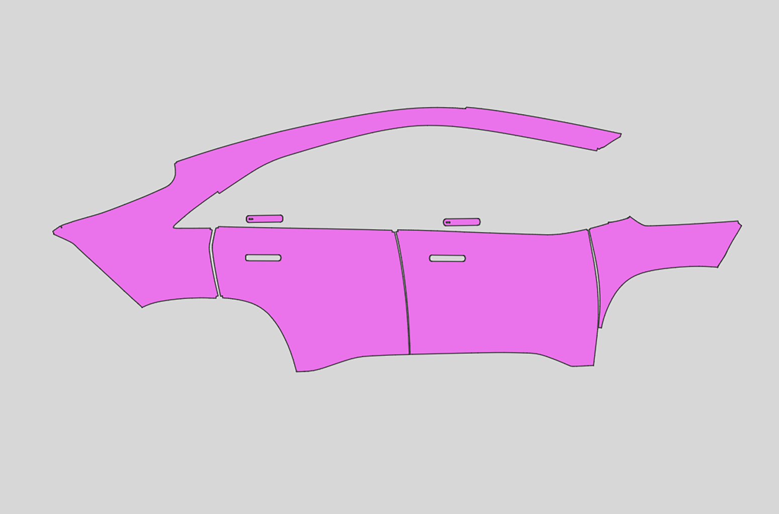 Tata Nexon Exterior Precut