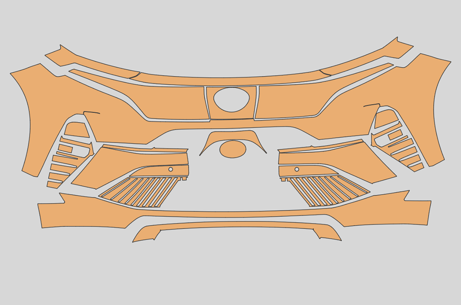 Tata Curvv Exterior Precut