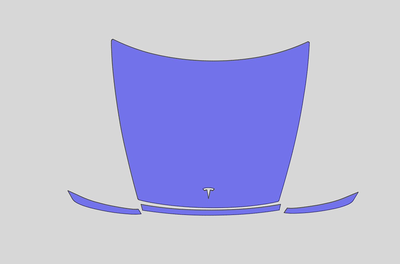 Tesla Model YL Exterior Precut