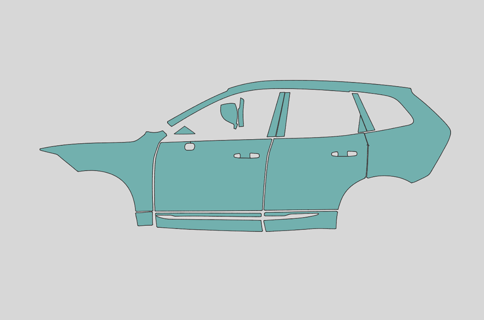 Volvo XC60 Sport Exterior Precut