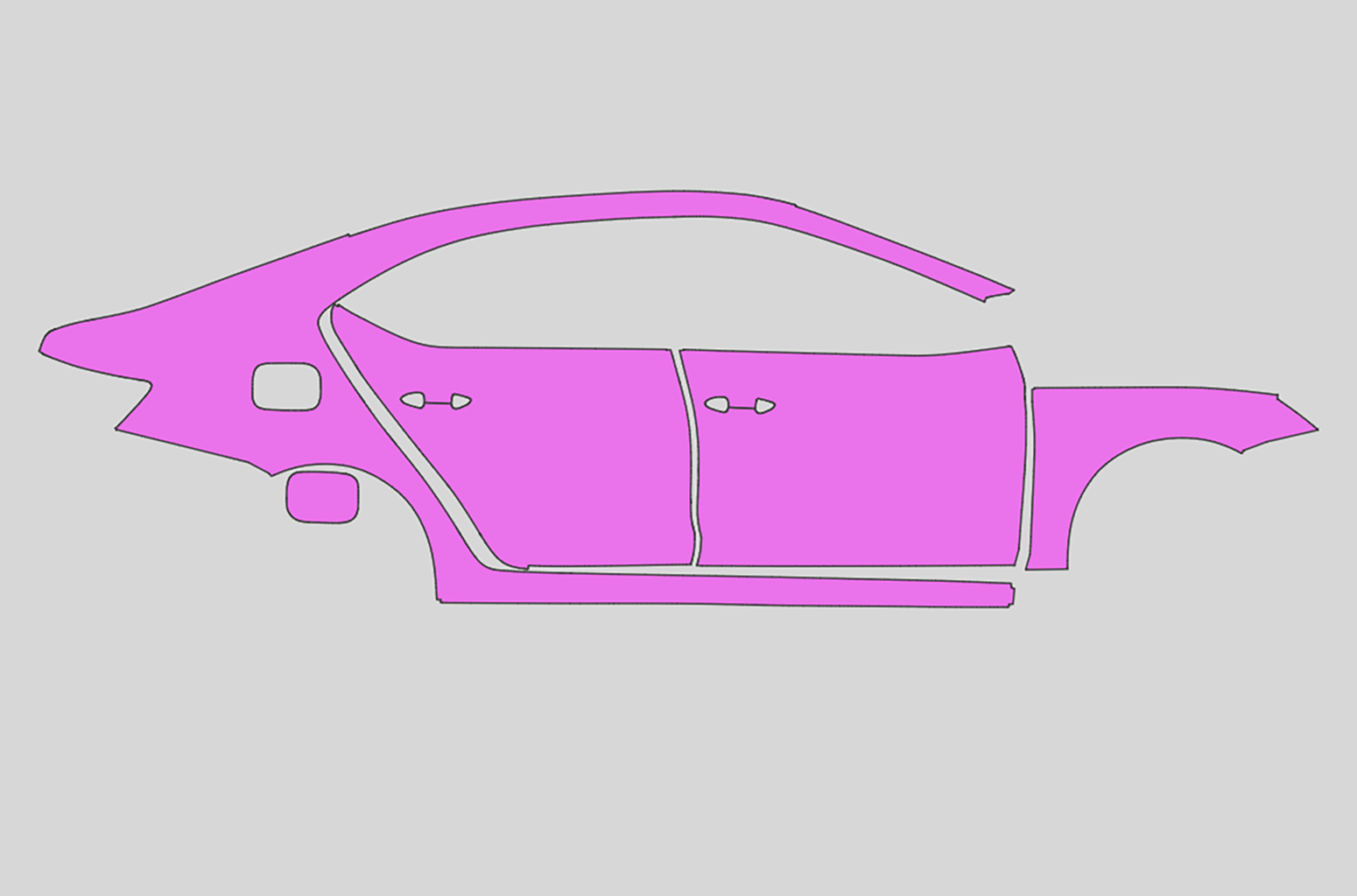 Skoda Octavia Exterior Precut