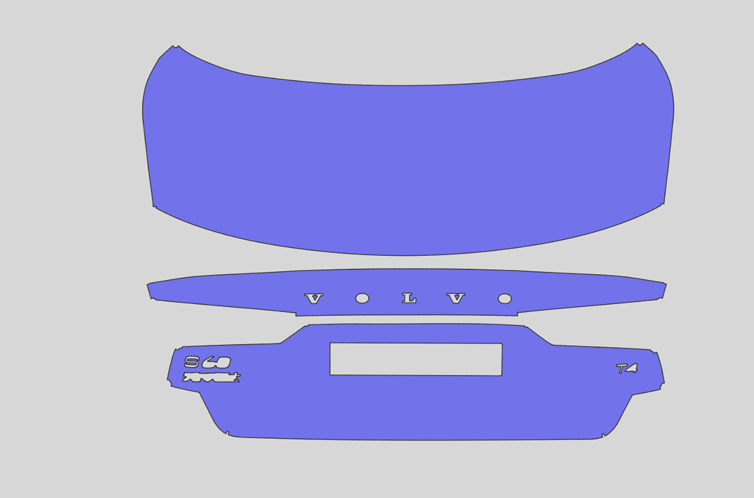 Volvo S60 Sport Exterior Precut
