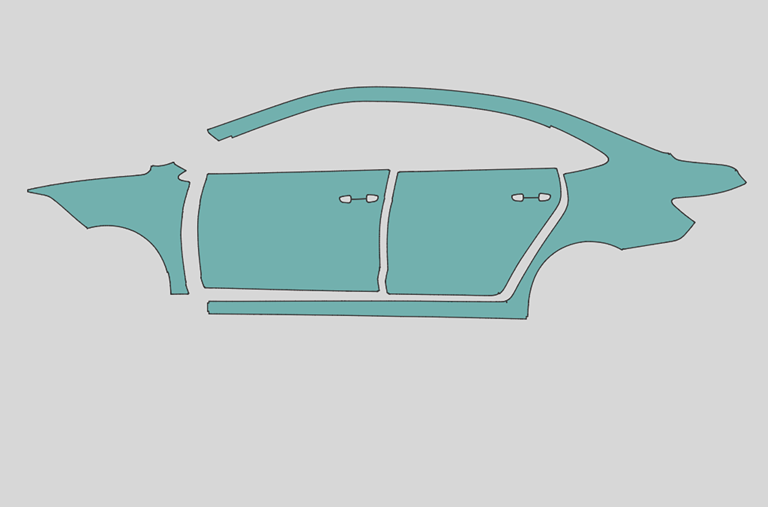 Volkswagen Virtus Exterior Precut